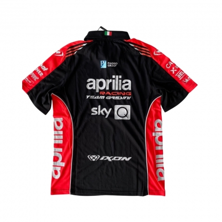 Aprilia Racing Teamwear Replica 2021 - Polo Shirt Schwarz